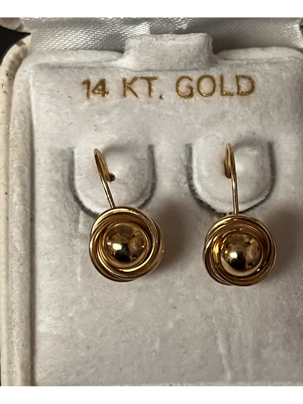 Gold-Tone Swirl Drop Earrings - Women's Jewelry